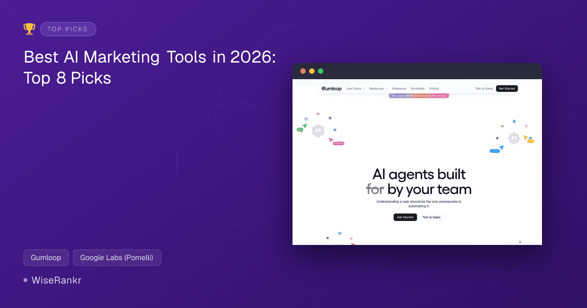 Best AI Marketing Tools in 2026: Top 8 Picks