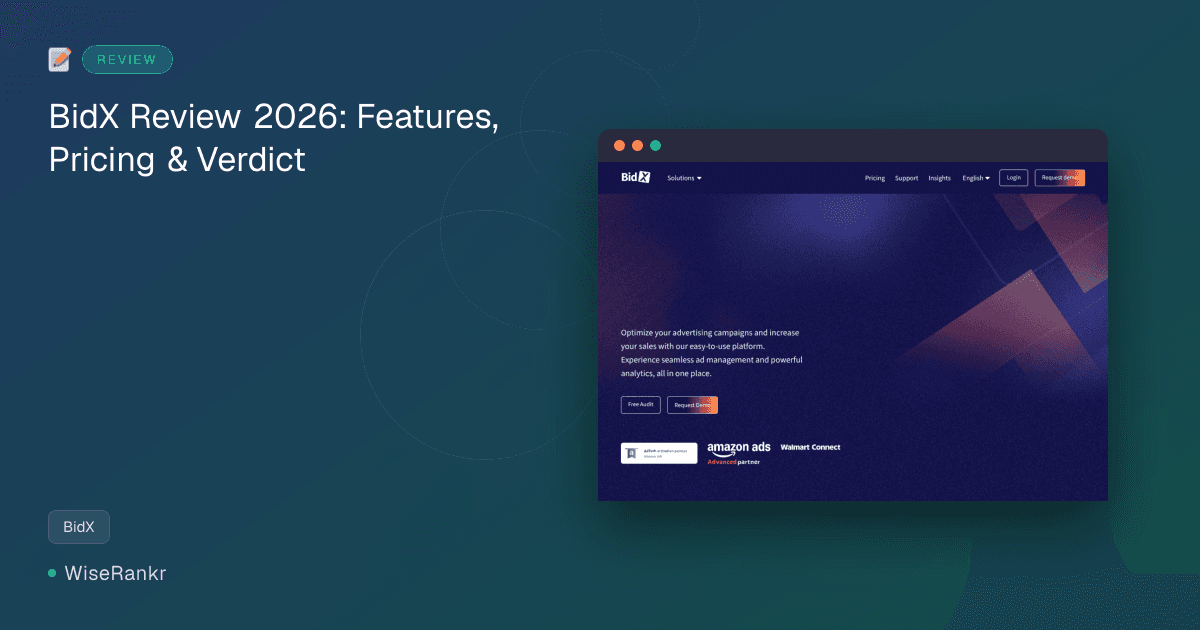 BidX Review 2026: Features, Pricing & Verdict