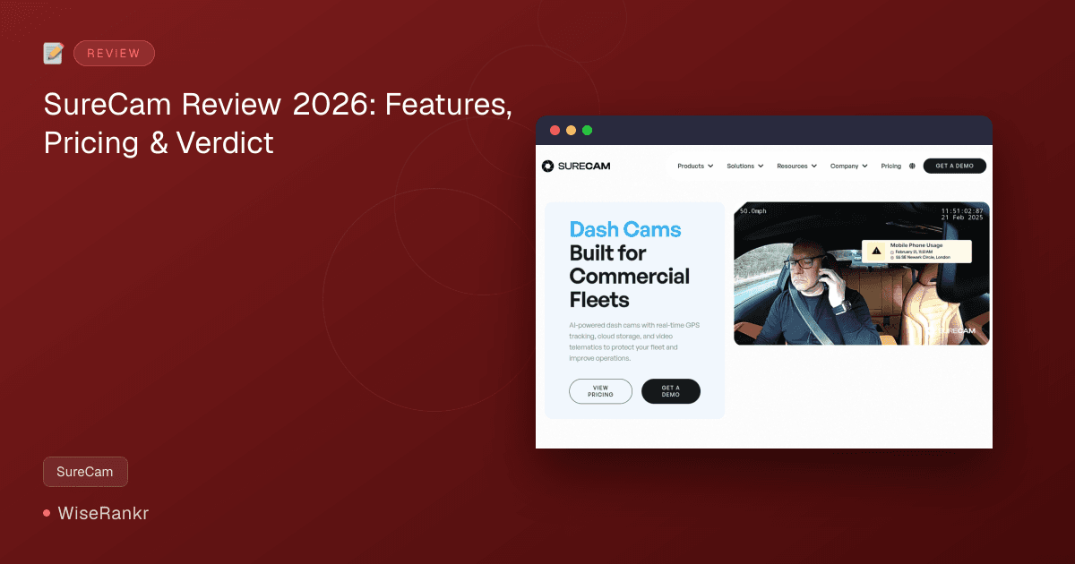 SureCam Review 2026: Features, Pricing & Verdict